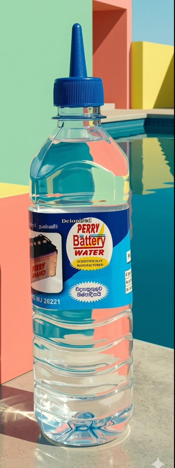 500ml Battery Water